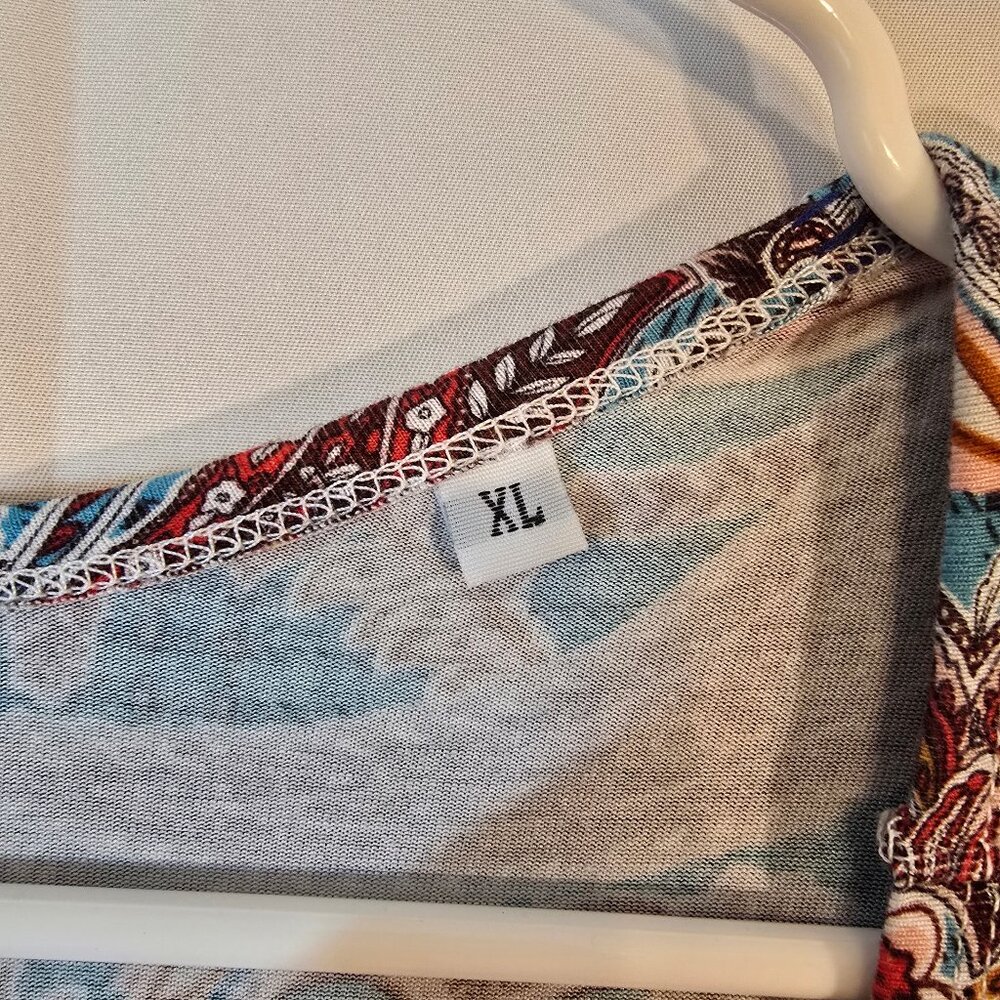 Colorful Paisley Blouse - Picture 5 of 7